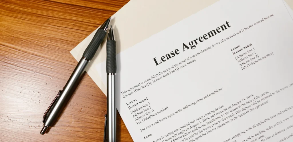 Lease agreement