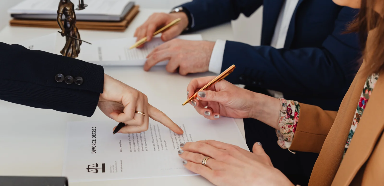 Divorce papers